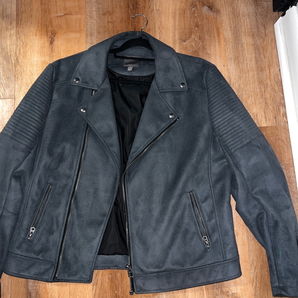 ASOS Dark Gray Bomber Jacket